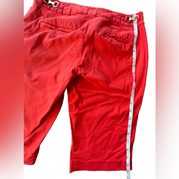 New York & Company Women's Cropped Capri Linen
Pants Size 4 Red
• - Picture 3 of 6